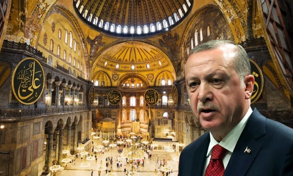 Ο Ερντογάν ζήτησε επισήμως αλλαγή του καθεστώτος της Αγίας Σοφίας - ''Να γίνει τζαμί!''